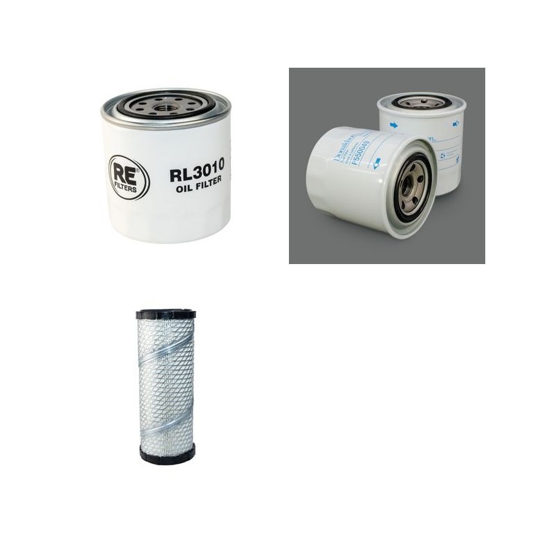 KUBOTA L 3301 HST Filter Service Kit Air Oil Fuel Filters