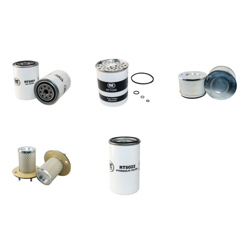 Filter kit suitable for CAT VC50C with Perkins Engine