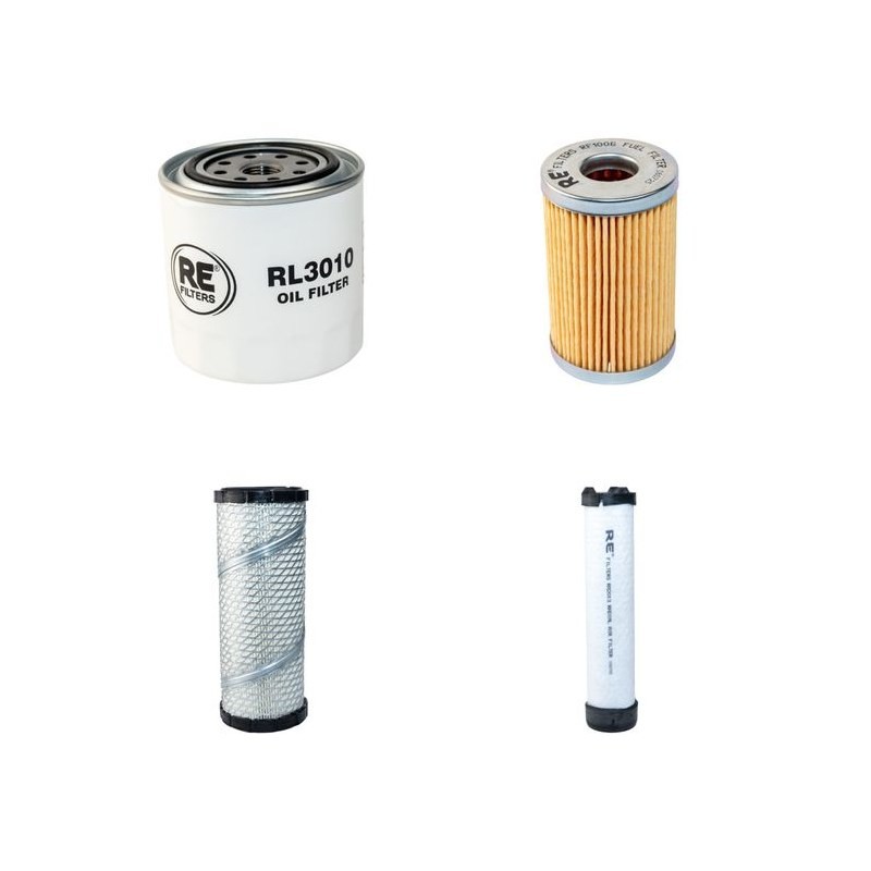 KUBOTA L 3540 HST Filter Service Kit Air Oil Fuel Filters w/Kubota D1803-M-E2 Eng.