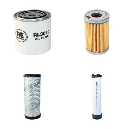 Filter Kit for Kubota L 3540 HST Air Oil Fuel Filters with Kubota D1803-M-E2 Engine