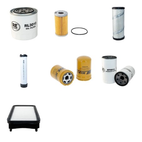 Filter Kit for Kubota L 3710 with Kubota V 1903 Engine