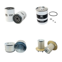 Filter kit suitable for CAT VC50C with Perkins Engine Air