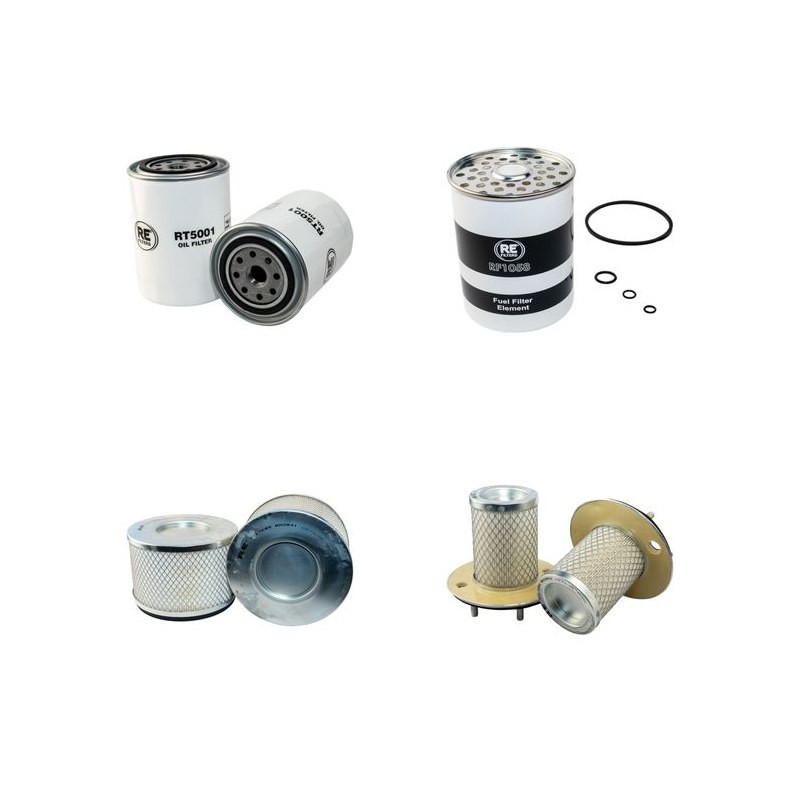 Filter kit suitable for CAT VC50C with Perkins Engine Air Oil Fuel Filters