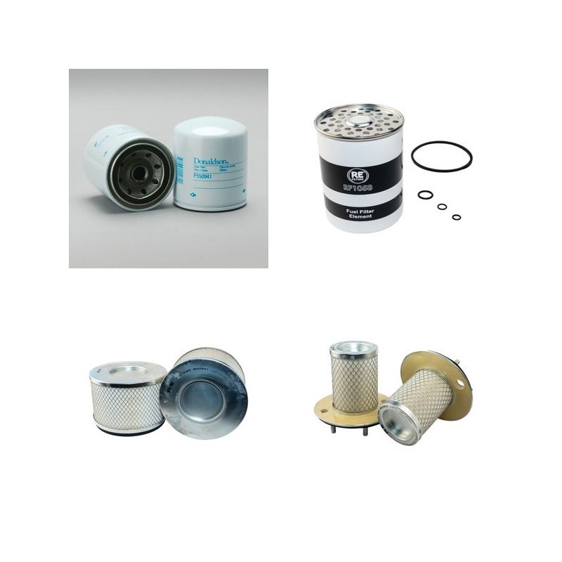 Filter kit suitable for CAT VC60C Air Oil Fuel Filters