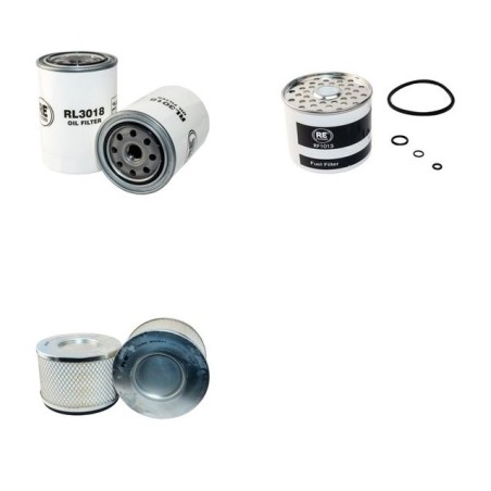 Filter kit suitable for CAT VC60G Air Oil Fuel Filters