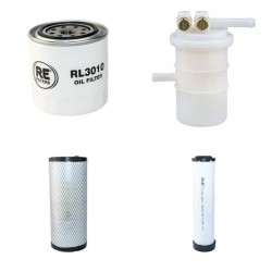 Kubota L5740 HST-C Filter Service Kit Air Oil Fuel Filters