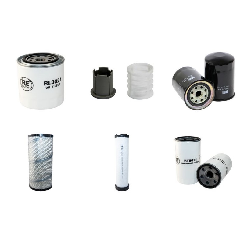 Filter Kit for Kubota M 108 SDT-C SN 70721-