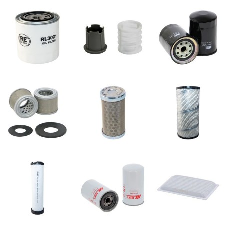 KUBOTA M 110 GX Filter Service Kit w/Kubota Eng. 2012-