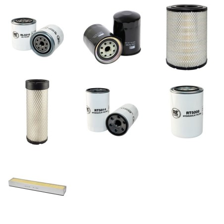 Filter Kit for Kubota M 125  xDT with Kubota Engine