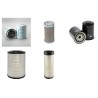 KUBOTA M 126 X Filter Service Kit Air Oil Fuel Filters w/Kubota V 6108-TI-CRS Eng.   YR  2009-