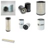 Filter Kit for Kubota M 128  xDT-C with Kubota F5802-TE2-AFQ Engine SN 50481- YR 2006- 125 CH