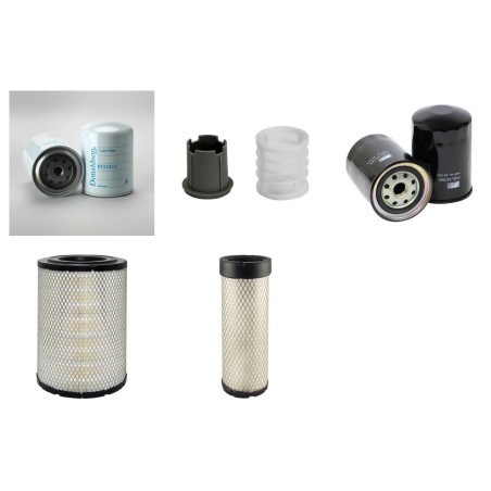 KUBOTA M 130 X Filter Service Kit w/Kubota V 6108 Eng.   YR  2010-