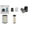 Filter Kit for Kubota M 130  x with Kubota V 6108 Engine YR 2010-