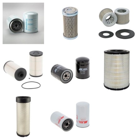 KUBOTA M 135 GX Filter Service Kit w/Kubota Eng. 2012-