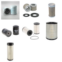 Filter Kit for Kubota M 135 G x Air Oil Fuel Filters with Kubota Engine YR 2012-