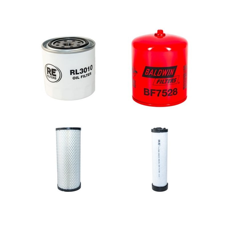 Filter Kit for Kubota M4900 - Air, Oil, Fuel Filters