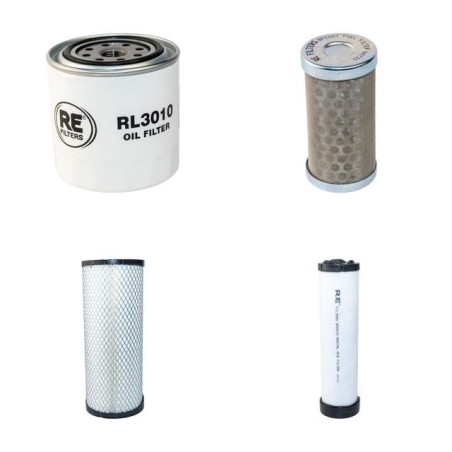 Kubota M5700 Filter Service Kit - Air, Oil, Fuel Filters