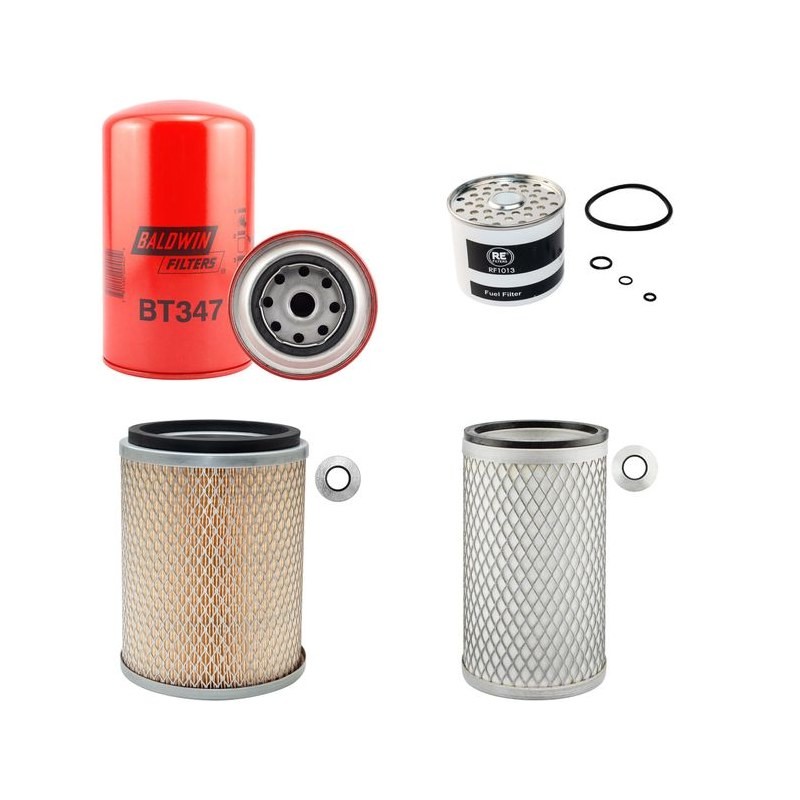 Filter Kit for Kubota M 6030 Air Oil Fuel Filters with Kubota D3200-1A Engine
