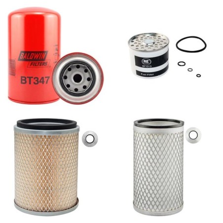 KUBOTA M 6030 Filter Service Kit Air Oil Fuel Filters w/Kubota D3200-1A Eng.