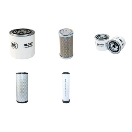 Filter Kit for Kubota M 6040 DTH-C Air Oil Fuel Filters
