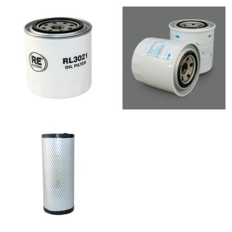 KUBOTA M 6060 DTH(Q) Filter Service Kit Air Oil Fuel Filters w/Kubota V3307-CR-TE4 Eng.