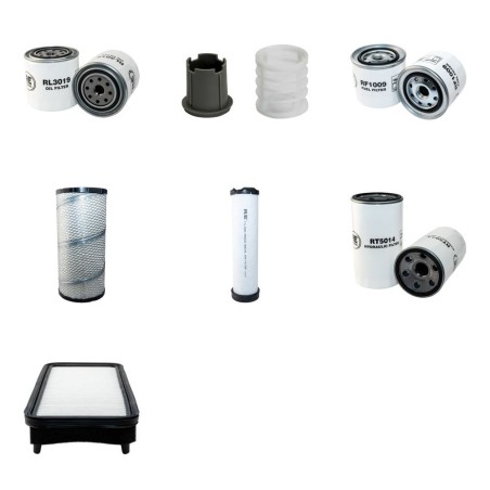 Kubota M8200, M8200N, ME8200 Filter Service Kit