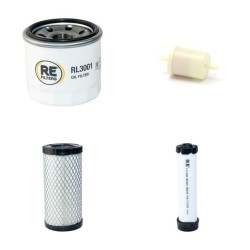KUBOTA RTV900 Filter Service Kit Air Oil Fuel Filters