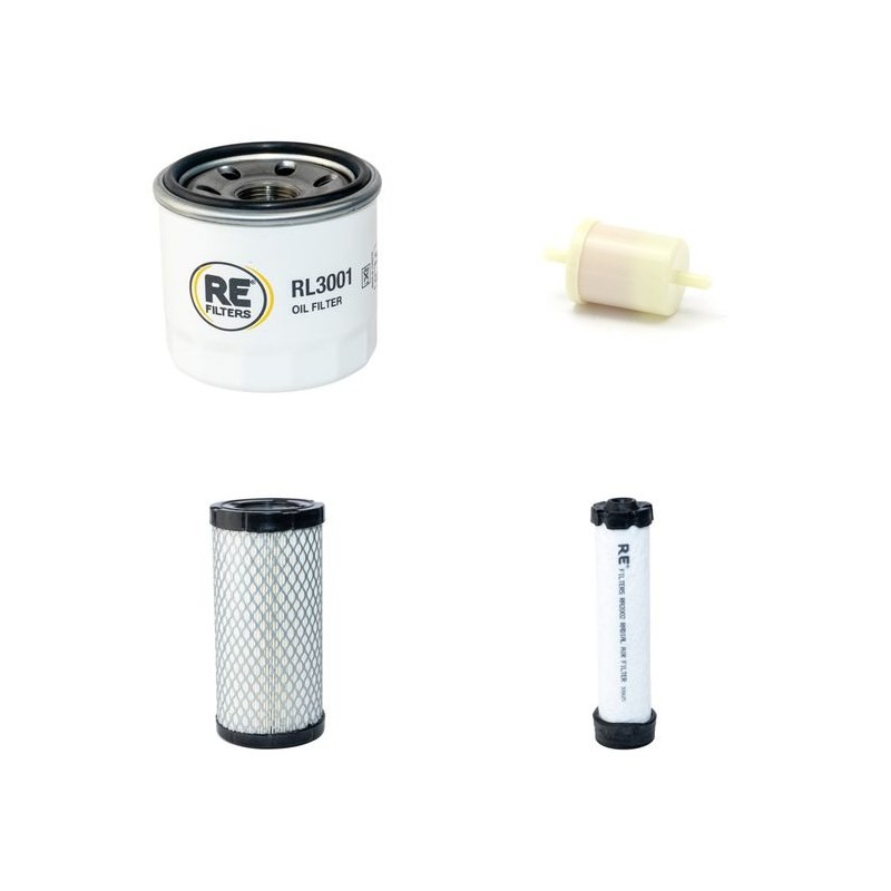 KUBOTA RTV 900 Filter Service Kit Air Oil Fuel Filters w/KUBOTA D 902-E2-UV Eng.