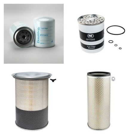 LAMBORGHINI PREMIUM 1800 Filter Service Kit Air Oil Fuel Filters w/1000.6WT Eng.