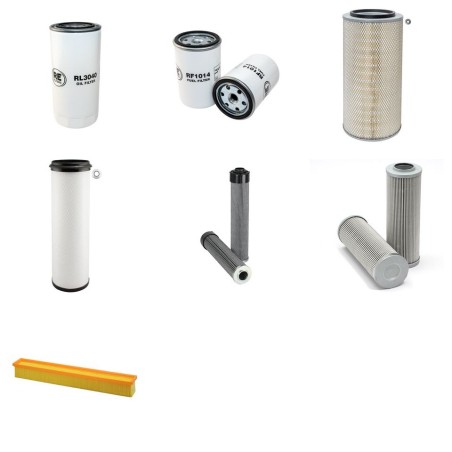 LAMBORGHINI R 8.265 Filter Service Kit w/Deutz BF 6M1013FC Eng.   YR  6.05-