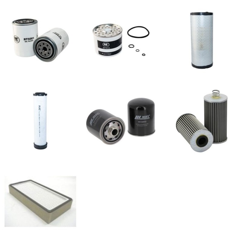 LANDINI 8880 (DT) Filter Service Kit w/Perkins A4.248 Eng.
