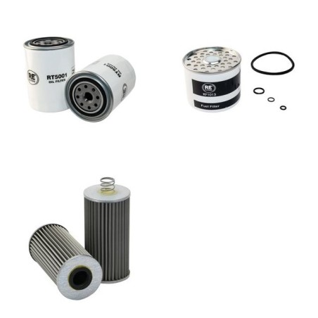 LANDINI ADVANTAGE 75 F/FGT/V Filter Service Kit w/Perkins 4.236 Eng.