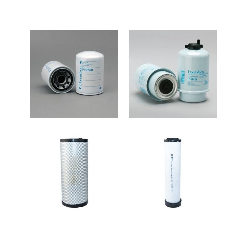 LANDINI ALPINE 85 Filter Service Kit Air Oil Fuel Filters w/Perkins 804C-33T Eng.