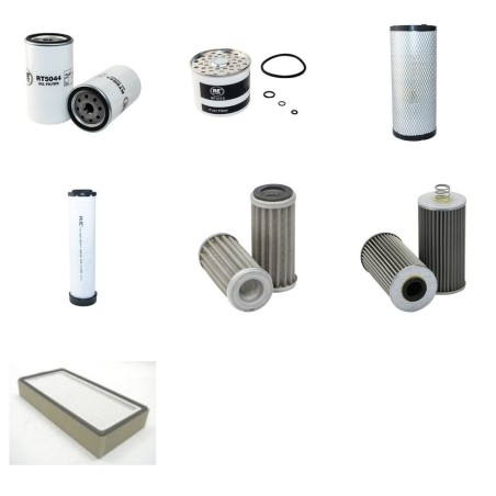 LANDINI BLIZZARD 50 Filter Service Kit w/Perkins AD3.152S Eng.