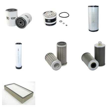 LANDINI BLIZZARD 75 Filter Service Kit w/Perkins AD4.236D Eng.