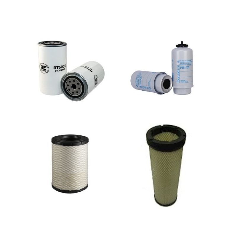 LANDINI LANDPOWER 135 TDi Filter Service Kit w/Perkins 1106-E60TA Eng.