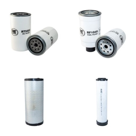 LANDINI POWERFARM 85 ARC Filter Service Kit Air Oil Fuel Filters w/Perkins 1104C-44 Eng.