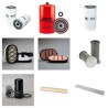 LANDINI POWERMASTER 190 Filter Service Kit w/Iveco NEF 6ZYL CR TAA Eng.   YR  2008-