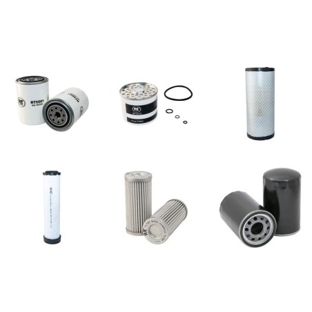 LANDINI REX 70 (F/L/GT/V) Filter Service Kit w/Perkins 1004-40 Eng. 1999-