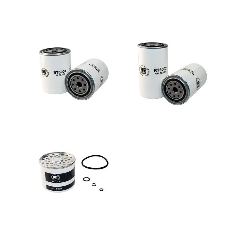 LANDINI TREKKER 95 STD Hydrive Filter Service Kit w/Perkins A4.236 Eng.