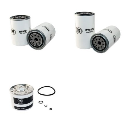 LANDINI TREKKER 95 STD Hydrive Filter Service Kit w/Perkins A4.236 Eng.