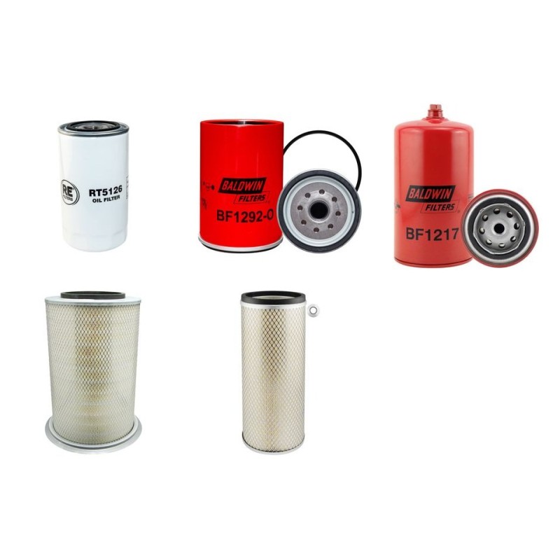 LAVERDA 200 REV Filter Service Kit Air Oil Fuel Filters w/Iveco F4E Eng.