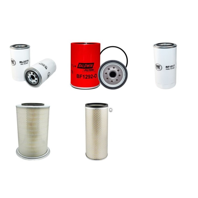 LAVERDA 225 LC/LCS Filter Service Kit Air Oil Fuel Filters w/Iveco F 4E Eng.