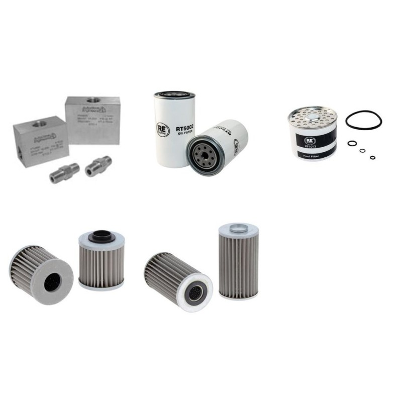 LAVERDA 3300 Filter Service Kit w/Perkins 4.236 Eng.