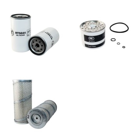 LINDNER 1450 Filter Service Kit Air Oil Fuel Filters w/Perkins D3.152 Eng.