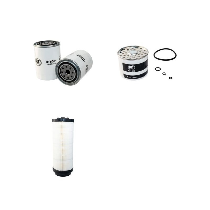 LINDNER GEOTRAC 60 Filter Service Kit Air Oil Fuel Filters w/Perkins 903.27T Eng.   YR  1996-