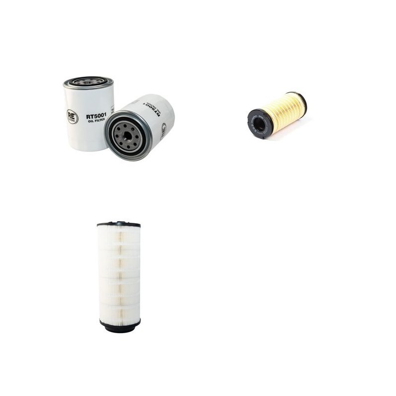 LINDNER GEOTRAC 73 (ALPIN) Filter Service Kit Air Oil Fuel Filters w/Perkins 1103C-33T Eng.   YR  4.04-