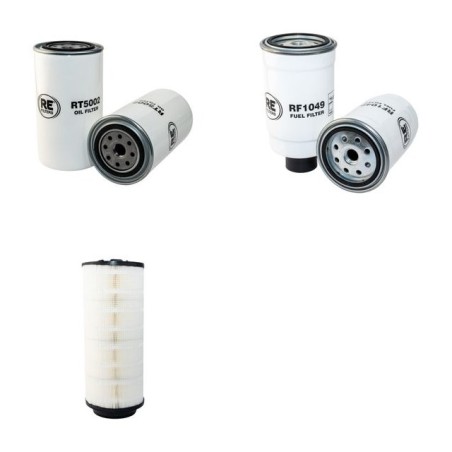 LINDNER GEOTRAC 85 Filter Service Kit w/Perkins 1004.40T Eng. 2001-