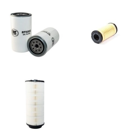 LINDNER GEOTRAC 93 Filter Service Kit Air Oil Fuel Filters w/Perkins 1104C-44T Eng.   YR  2002-