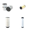 LINDNER UNITRAC 68 Filter Service Kit Air Oil Fuel Filters w/Perkins 1103C-33T Eng.   YR  2003-